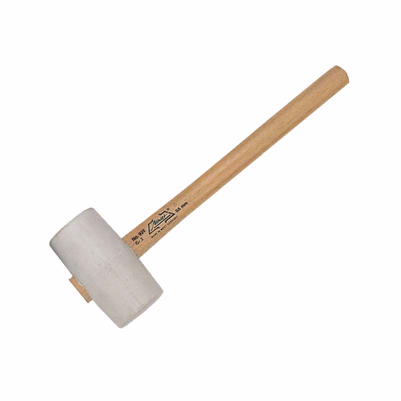 Gummihammer hvid 550gram ø65mm