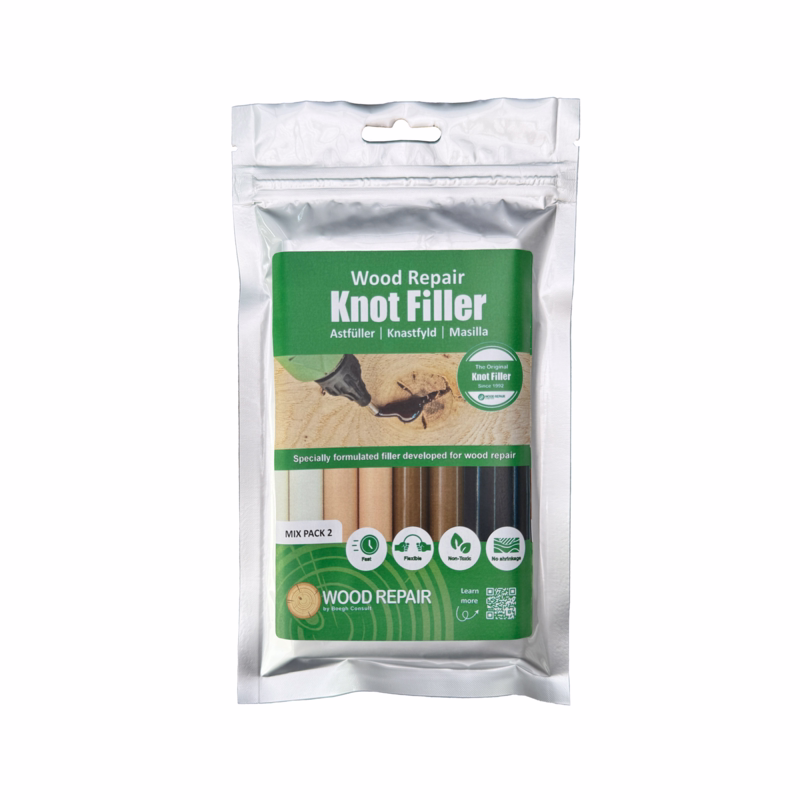 Knastfylder BCD Refill 2 ass farver, 15cm, pak a 8 stk