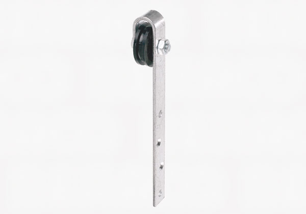 Dørrulle plast Ø50mm m/stativ 2432