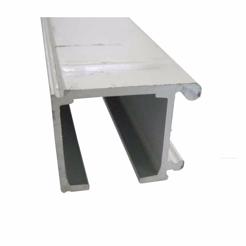 Skydedørsskinne 1700 elox t/væg, bruges m/1720 á 6 mtr