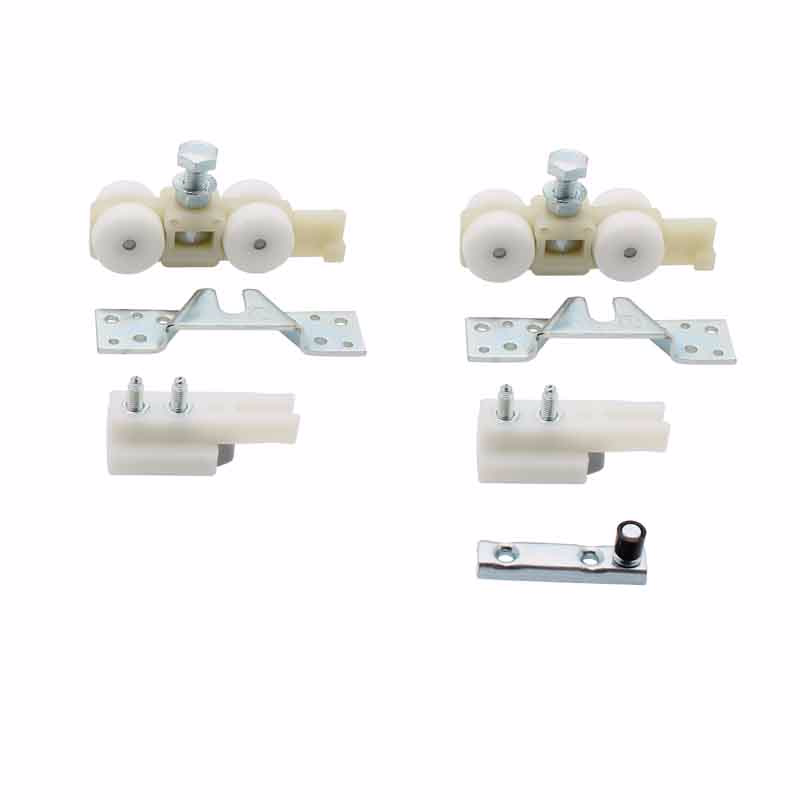 Beslagsæt t/skydedør 160KG Komplet Std.