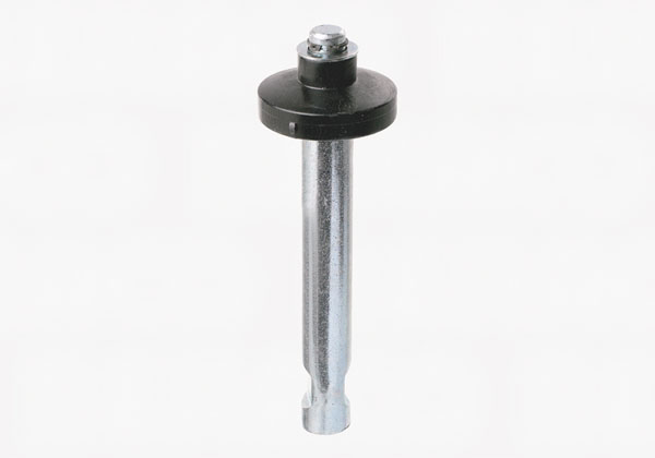 Styrerulle fzv t/porte m/plast rulle, t/nedstøbning 2520