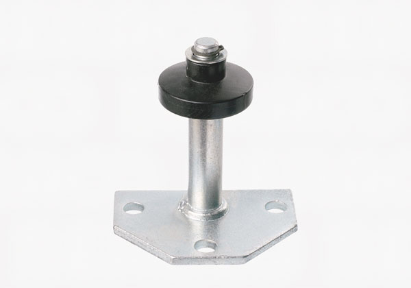 Styrerulle fzv t/porte m/plast rulle, t/påskruning 2525