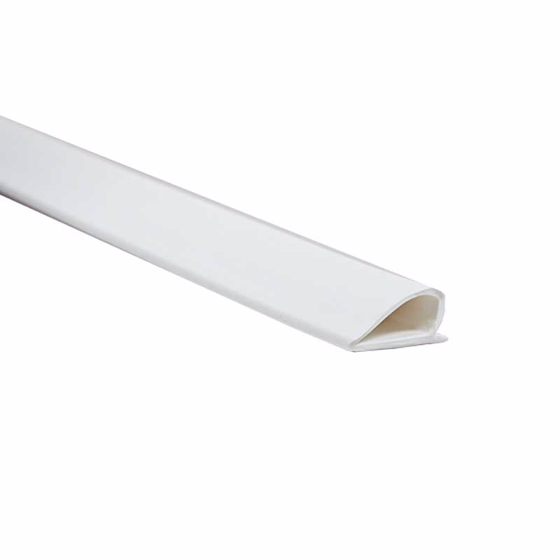 Tætningsliste selvklæbende 5x10mm, Hvid, á 6 mtr, 2-5mm luft