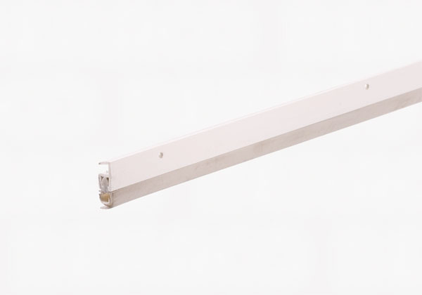 Tætningsliste PTS, pvc liste á 2,1 mtr, Hvid