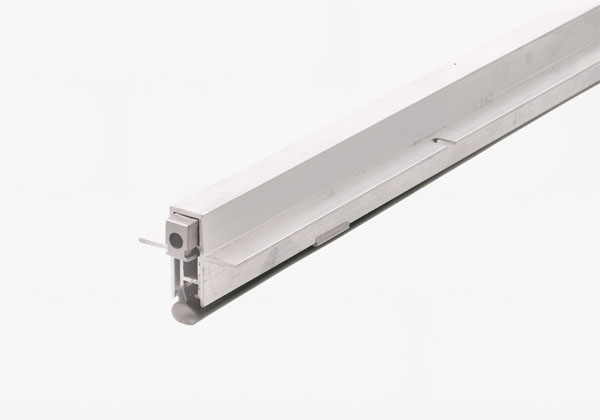 Dørtætningsliste alu 2K EURO 93 cm.
