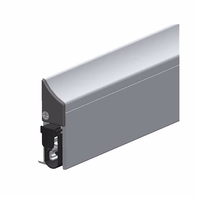 Kassette til EM alu dørtætningslister, 1000mm