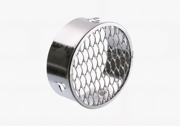 Ventilrist m/strækmetalnet ø76