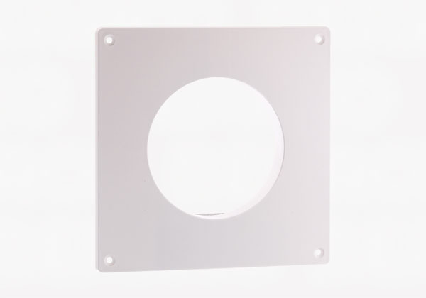 Dækplade hvid 175x175mm