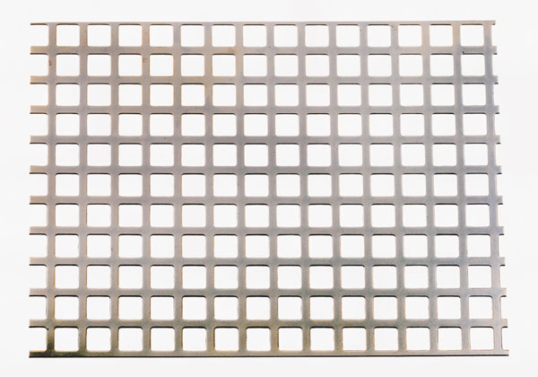 Perforeret plade fzv firk huller 2000x1000x1,0mm