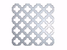  - Perforeret plade fzv kløver 2000x1000x1,0mm