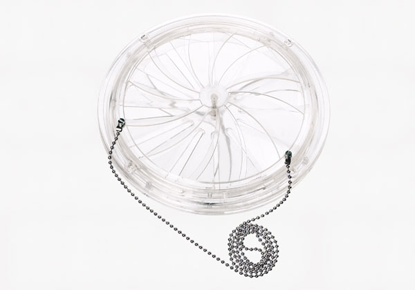 Propelventilator glasklar Ø205