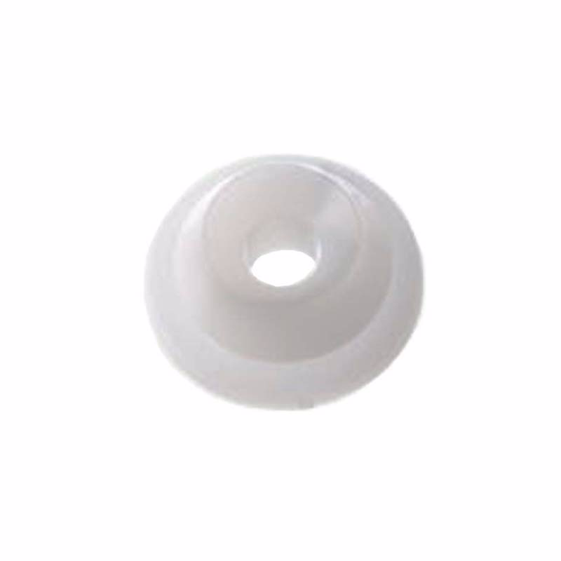 Knap t/galleriskinne hvid á 100 stk