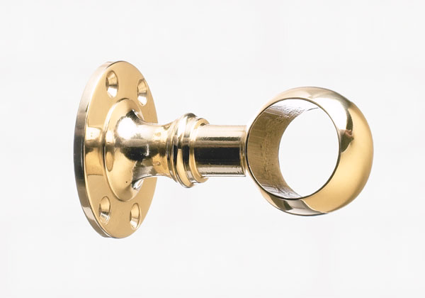 Rørholder messing åben 20mm á 2 stk