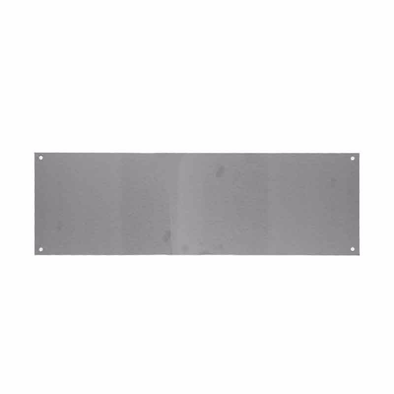 Sparkeplade rustfri stål A2 m/ 12 skruehuller 150 x 980mm