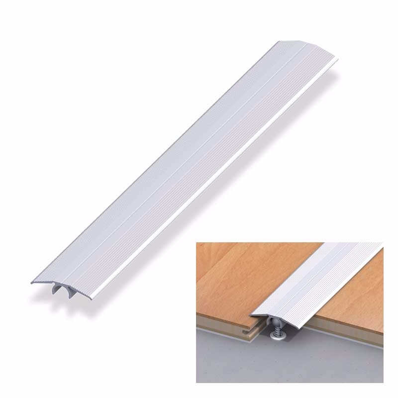 Parket overgang alu 33mm 1m