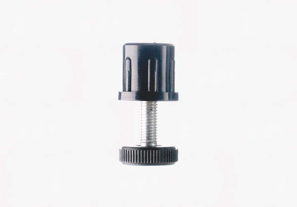 Stilleskrue sort t/bordben Ø32mm 6715