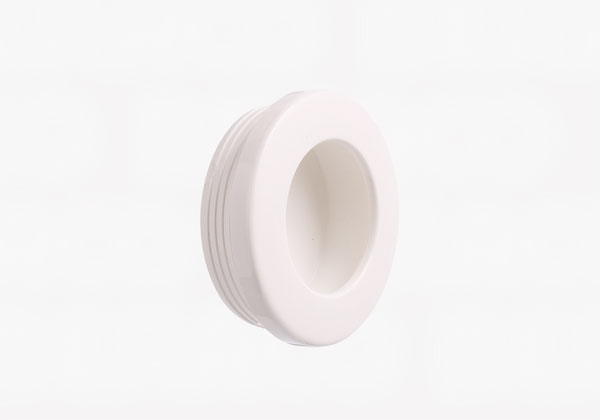 Skydedørsskål hvid Ø63mm