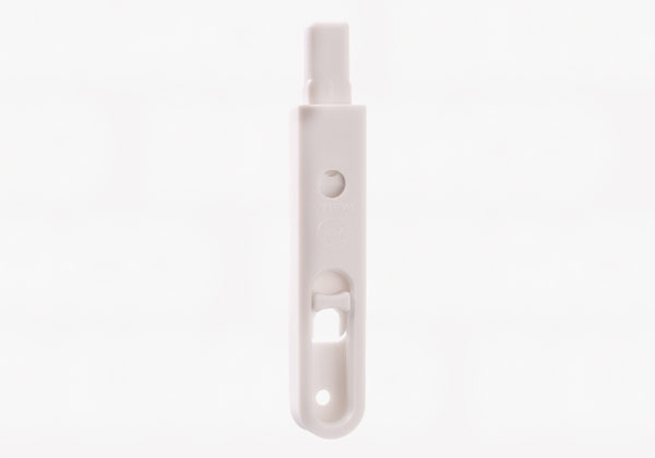 Kantrigle hvid nylon 17x80mm