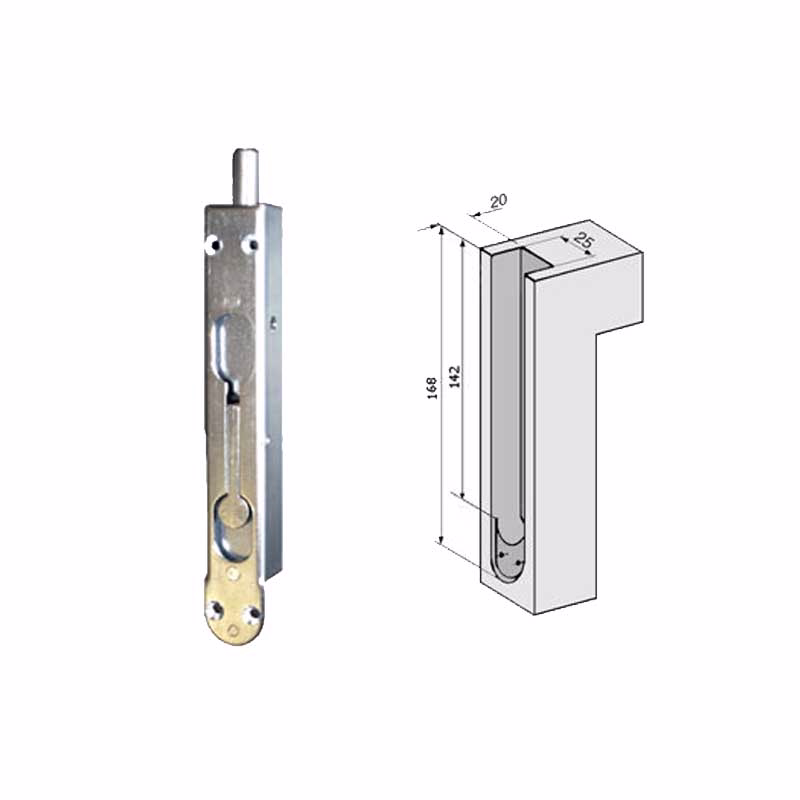 Kantrigle 30HZ 168x25 mm, manuel