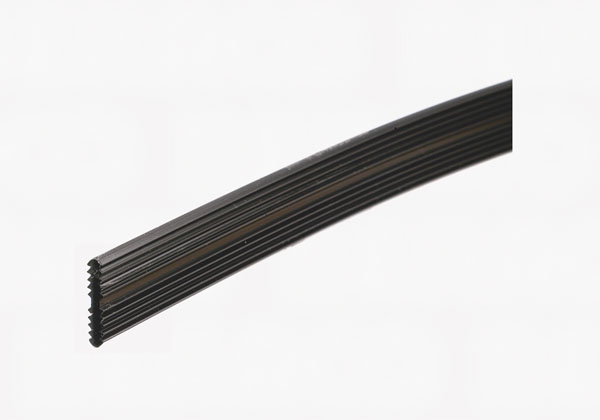 Samlefjeder sort plast 15mm, pk a 2x50 mtr