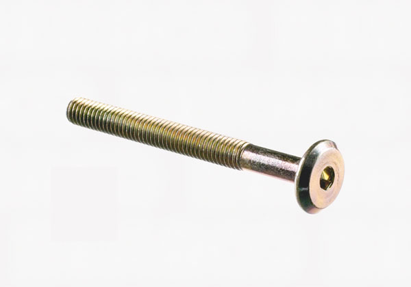 Samleskrue fzg flad M6x25mm á 20 stk