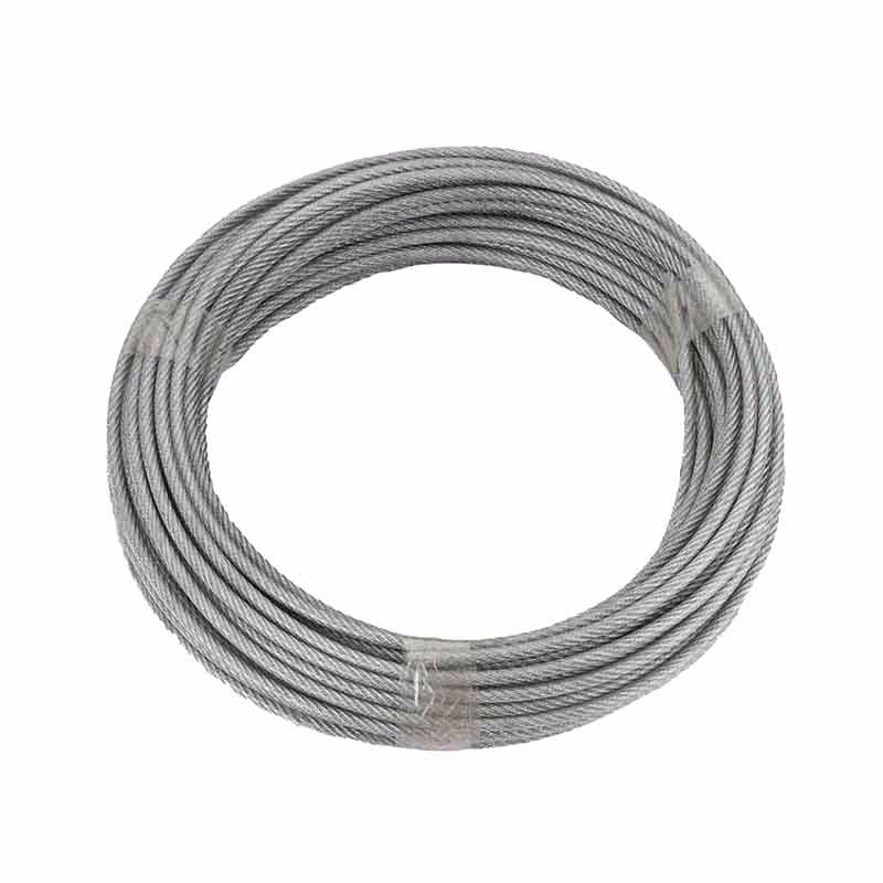 Stålwire fzb PVC-forh 1,3-2,3mm á 30m