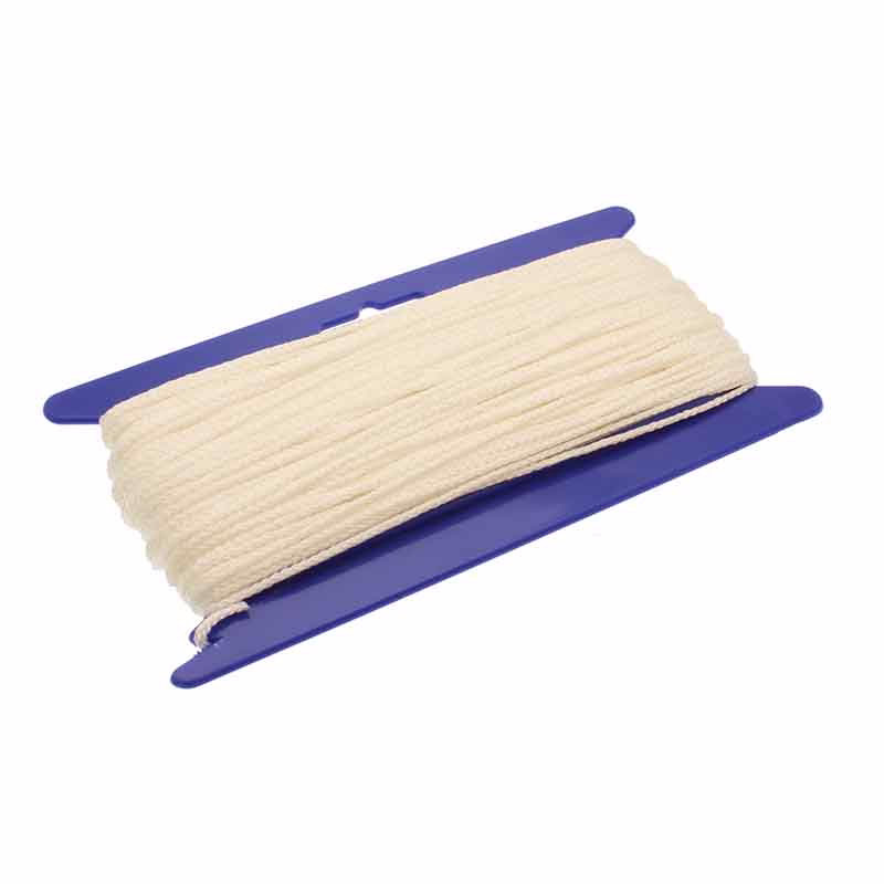 Mursnor hvid flettet 1,5mm x 50m