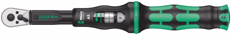 Momentnøgle Click-Torque A 5 - 1/4", 2,5-25 Nm