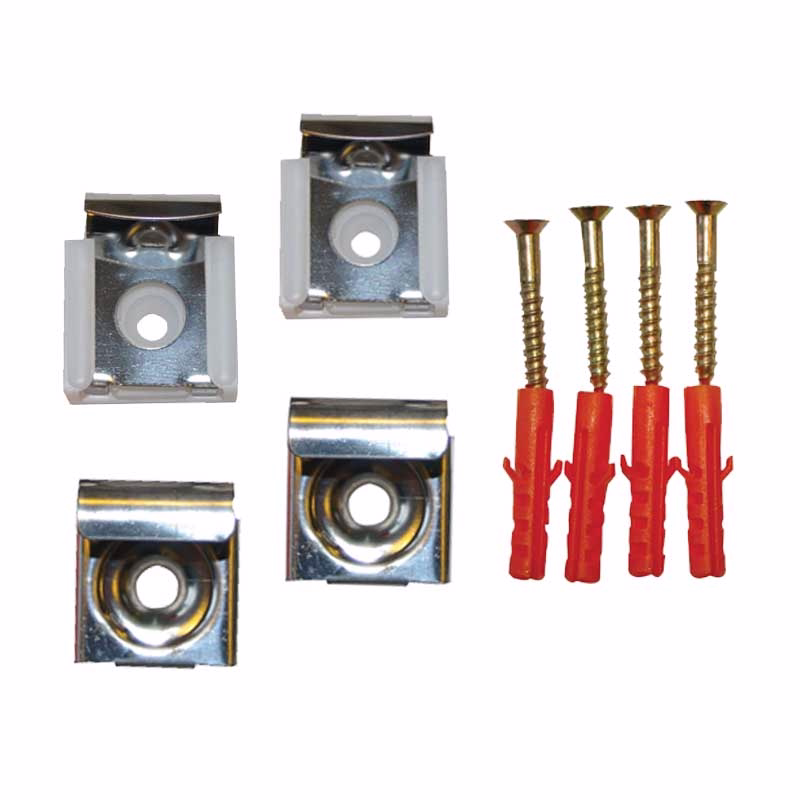 Spejlbeslag Target Krom 4 stk