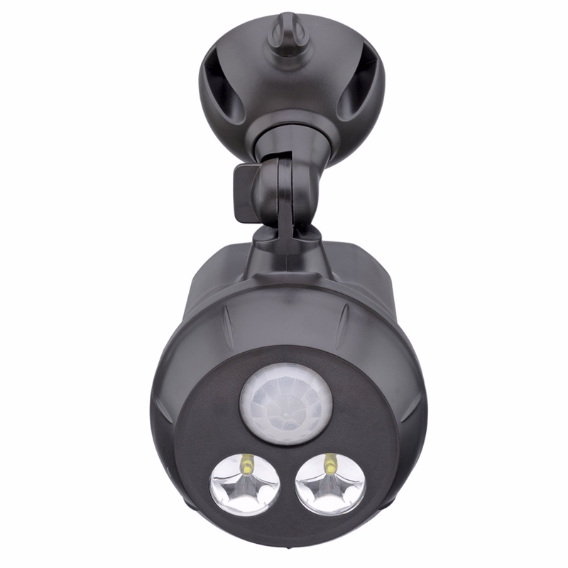 Lampe m/sensor Brun, 400 lumen