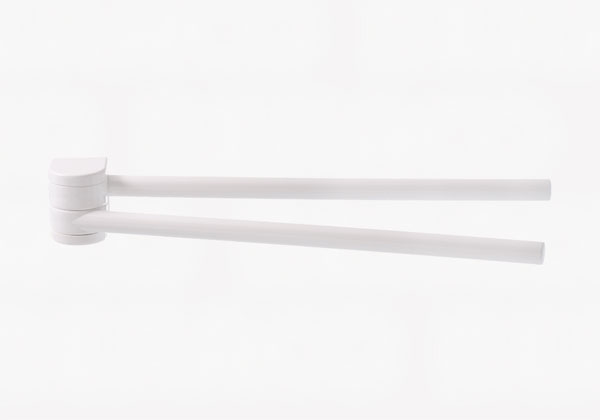 Håndklædestang hvid 450mm