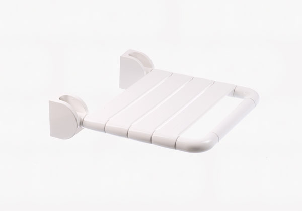 Badesæde u/ryg hvid 380x410 mm