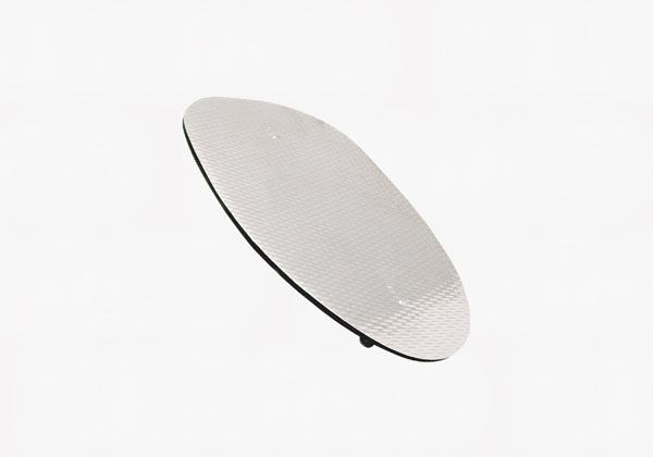 Stilettrædeplade t/rist mat rs