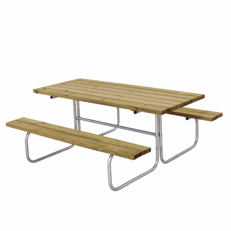 Bord/bænkesæt Classic trykimprægneret 42 mm 177cm