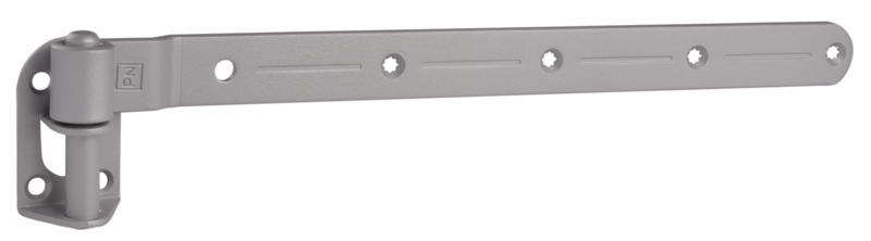 Stabelhængsel grå Design 385mm m/13mm tap 2217, ps á 2 stk