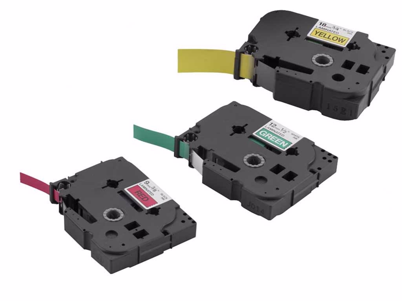 Prægetape 12mm blå/hvid