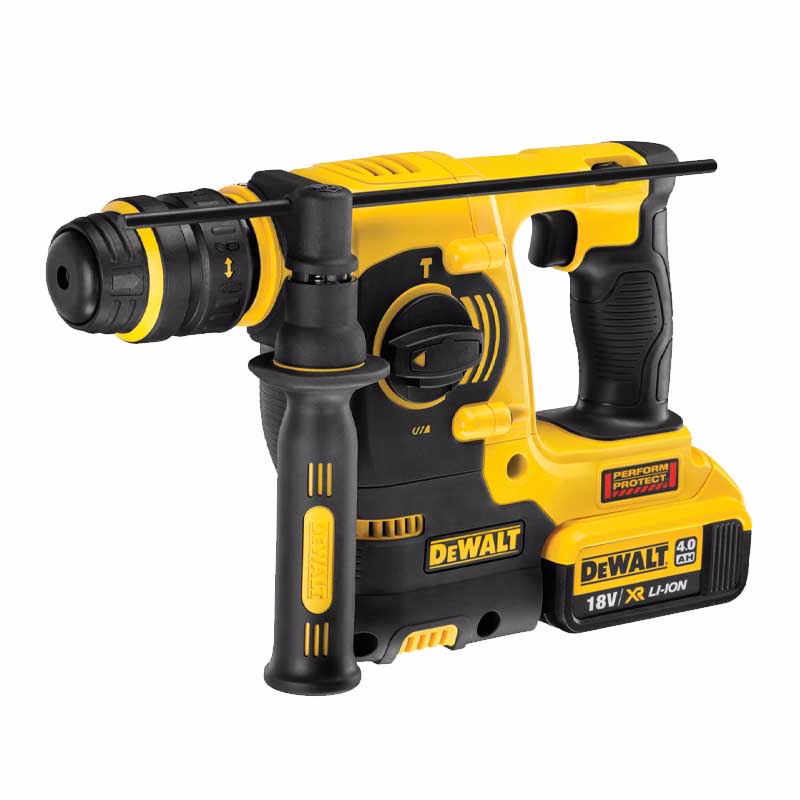 Borehammer 18 V XR DCH254M2 4,0 Ah med QC-borepatron