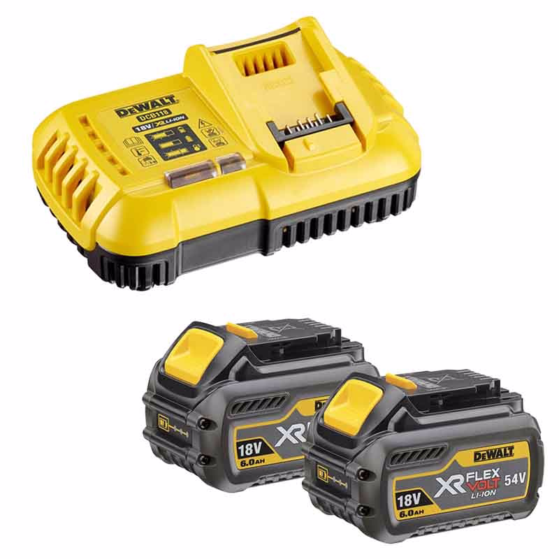 Batterisæt DCB118T2 FLEXVOLT XR 54V 6,0 Ah