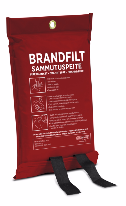 Brandtæppe 120 x 120cm