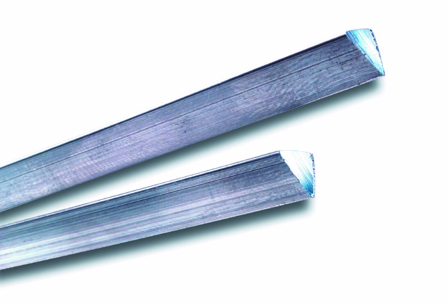 Loddetin SZ 377 zink 2 x 295 mm stænger. Blyfri Sn91Zn9