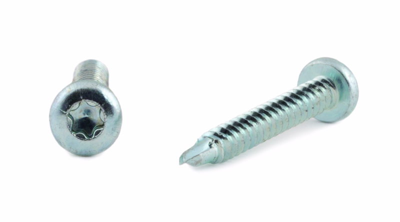 Pladeskrue m/bor, A2 rs, PH TX20 4,2x25mm á 100