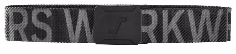 Logo bælte sort/koksgrå One size