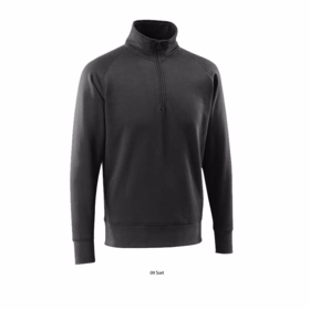 Mascot - Sweatshirt m/lynlås Nantes Sort