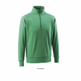Mascot - Sweatshirt m/lynlås Nantes Græsgrøn