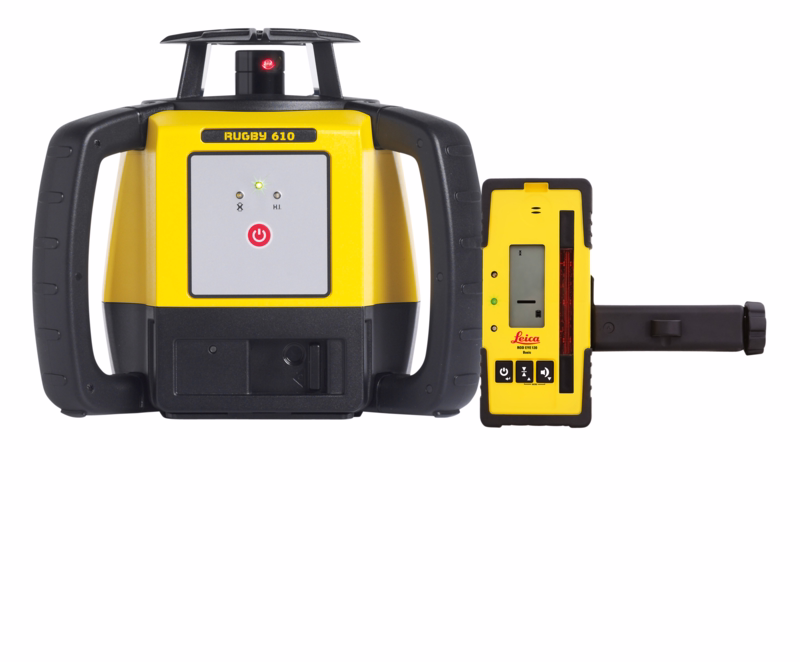 Rotationslaser Rugby 610 m/120 modt/Li-lon bat