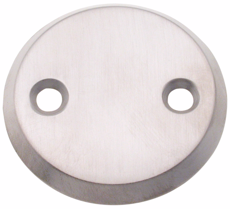 Blindskilt RS Ø50x5mm indv cc30mm 416115