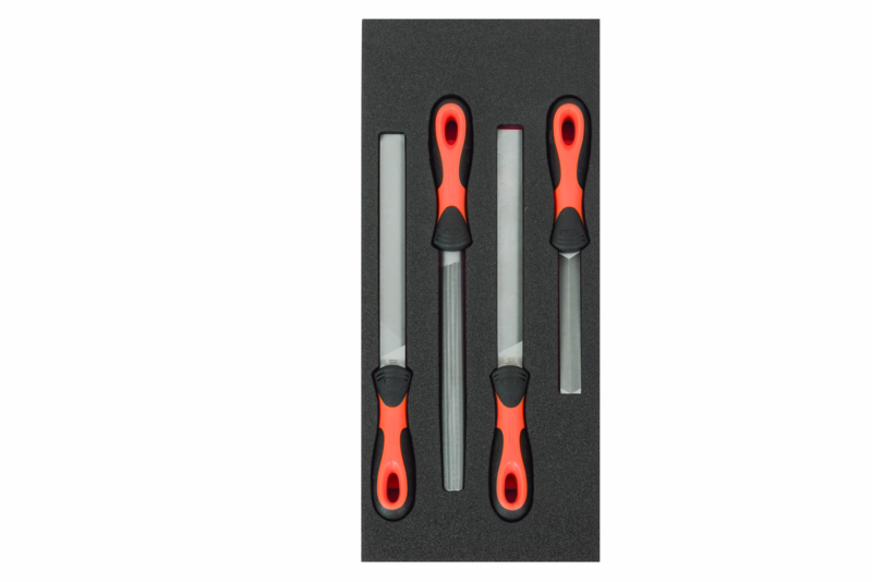 Værkstedsfilesæt FIT&GO 4 dele