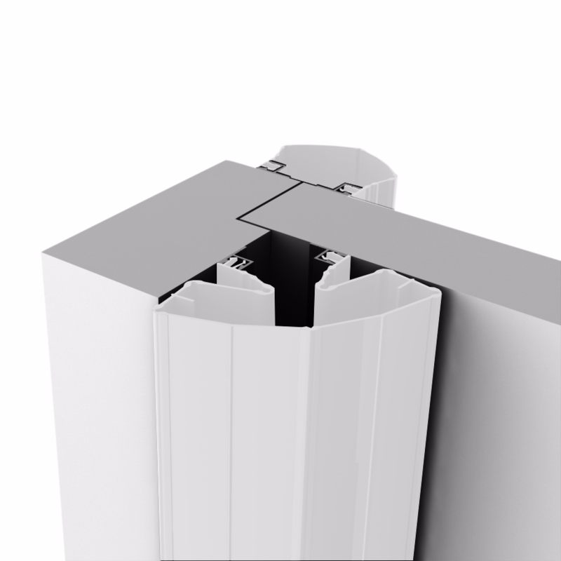 Børnehavetætningsliste Finprotect+ 50-90 hvid 198