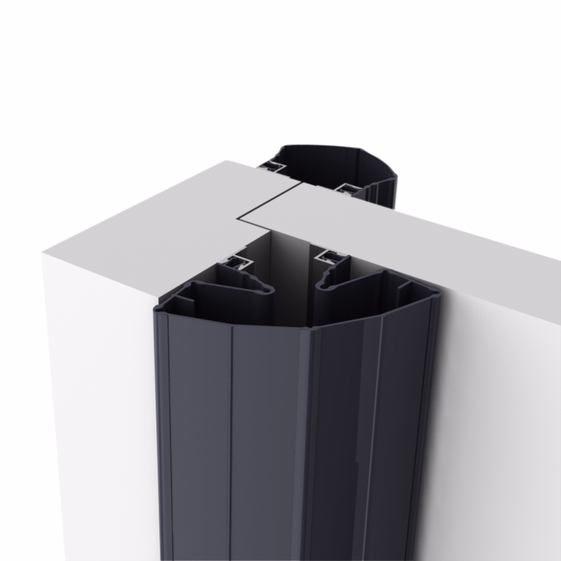 Børnehavetætningsliste Finprotect+ 50-90 sort 198